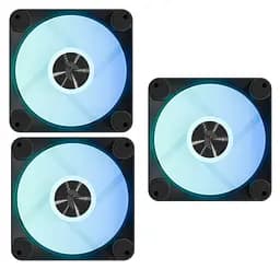Комплект вентиляторів APNX FP1-R 120 ARGB Black - 3 Pack (APF3-PF11267.11)