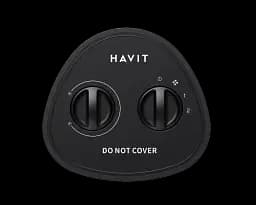 Тепловентилятор HAVIT HT1227 1500W (захист від перекидання й перегрівання) - мініатюра 2