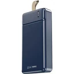 Внешний аккумулятор - портативная доп батарея Remax RPP-289 Pure 30000mAh 20w синий
