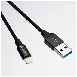 Дата кабель USB 2.0 AM to Lightning 1.0m black ColorWay (CW-CBUL004-BK) - мініатюра 3
