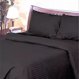 Комплект постельного белья Ярослав сатин 1.5-й коричневый (53389)