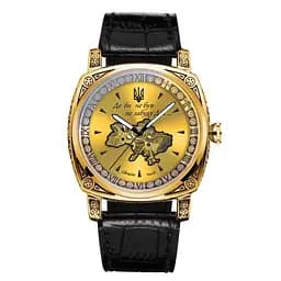 Наручний годинник чоловічий 021-3D Де би не був Gold-Gold Awarder acs0031957