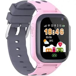 Дитячі смарт-годинник Smart Q16 з камерою прослуховуванням геозоною Sim-картою Pink (16108-hbr)