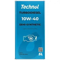Моторное масло Technol Turbodiesel 10W-40 5 л (TL91011)