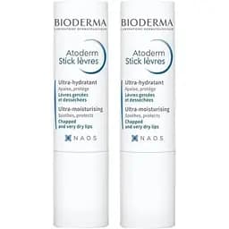 Набір бальзам для губ Bioderma Atoderm Stick Lèvres Ultra-Hydratant 8 г (2 шт. по 4 г)