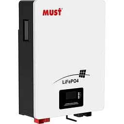 Аккумулятор MUST LiFePO4 24V 25.6V/100Ah/2560Wh (LP16-24100) [127033]