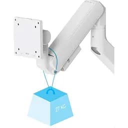 Настільне кріплення для монітора OfficePro MA851 24-57` White [139335] - мініатюра 7