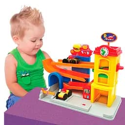 Ігровий набір зі звуком Kiddieland Цікавий гараж (055707) - мініатюра 3