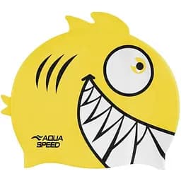 Шапочка для плавання Aqua Speed Zoo Pirana Жовтий (1000-246-18)