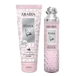 Подарунковий парфумований набір жіночий Le Chameau Arabia Haya bodymist 250 мл + лосьйон для тіла 250 мл (MM36014)