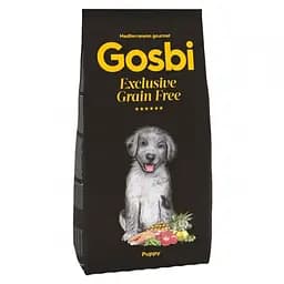 Сухий корм для цуценят Gosbi Exclusive Grain Free Puppy 3 кг з ягням та лососем