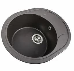 Кухонна мийка Platinum 5847 ONYX матовий Гренадін (SP000039618) - мініатюра 6