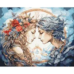 Картина по номерам Brushme Любовь вне времени 40x50 см
