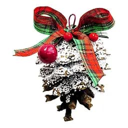 Шишка на ёлку с ягодками