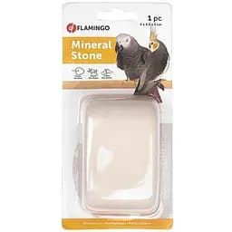Flamingo Mineral Stone фламинго минеральный камень для птиц с витаминами, 6х9,2х3 см