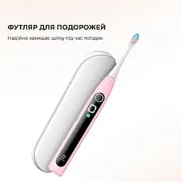 Електрична зубна щітка Oclean X Kids Set Electric Toothbrush Pink - мініатюра 9