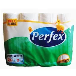 Двошаровий туалетний папір Perfex Boni Hotel, 24 рулони