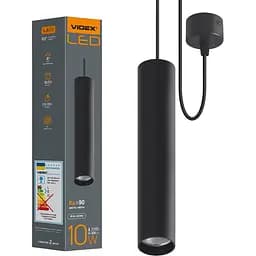 Светильник Videx LED 10W 4100K черный (VL-SP-10034B)