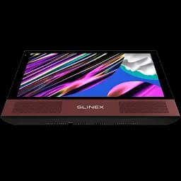Відеодомофон Slinex Sonik 10 чорний/червоний - мініатюра 4