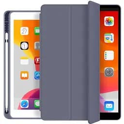 Чохол-книжка CDK для Apple iPad 10.2" 9gen 2021 екокожа/силікон Smart Case cлот стилус (011189) lavender