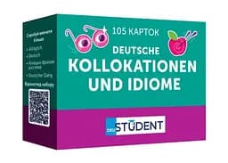 Настільна гра English Student Картки для вивчення німецької мови English Student Kollokationen und Idiome В2-С2 (укр.) (591226017)