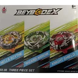 Волчок Beyblad Xtreme Gear Sports - SET Knight shield, Wizzard Arrow, Hells Scythe динамит (2043902003)