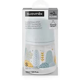 Пляшечка Suavinex Dreams фізіологічна соска повільний потік блакитна 150 мл - мініатюра 2