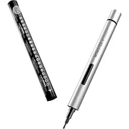 Електровикрутка Wowstick Try 1P 20 in 1 Silver [100399] - мініатюра 2