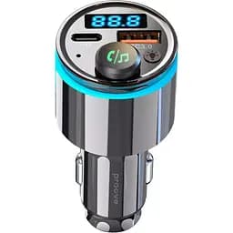 FM-трансмиттер Proove FM Launcher Nexus 30W Type-C+USB Black (FMNX30110001) [138403]