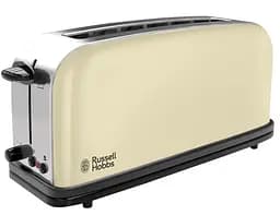 Тостер Classic, 1100Вт, длинные слоты, металл, бежевый Russell Hobbs kuh0014867
