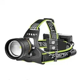 Налобный фонарь BL-A13-3-P360 zoom + Powerbank + Type-C + 3х18650 (3+1 режима)