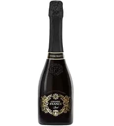 Ігристе вино Grande France, біле, брют, 10,5-12,5%, 0,75 л (765221)