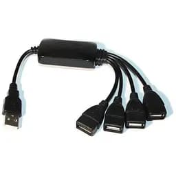 Хаб Usb Lapara LA-UH803-A, черный, Usb 2.0 - 4xUsb 2.0