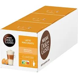 Уцінка. Кава в капсулах NESCAFE Dolce Gusto Latte Macchiato 16 шт. 183.2 г  - мініатюра 7