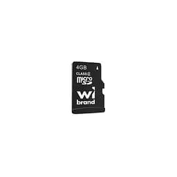 Карта пам'яті microSDHC Wibrand 4Gb class 4 - мініатюра 2