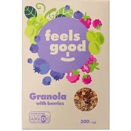 Гранола Feels good с ягодами 300 г