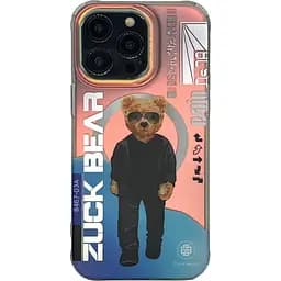 Чохол Zuck Bear Berlin Boss MagSafe Case для Apple iPhone 15 Pro Max Zwei Charm [108887]