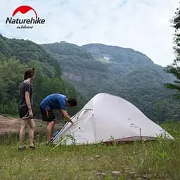 Намет тримісний Naturehike Cloud Up 3 (NH18T030-T) темно-зелений - мініатюра 4