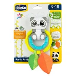 Іграшка-брязкальце Chicco Панда, 13х9х3 см (11593.00) - мініатюра 3