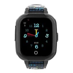Дитячий смарт годинник телефон Lemfo D7 з GPS трекером, 4G SIM-картою, відеодзвінками, прослуховуванням, камерою, кнопкою SOS, IP67 та роботою до 5 днів Чорний - мініатюра 3