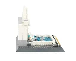 Конструктор Wange Архітектура 3D Фонтан Треві Fontana di Trevi-Rome 4212 дитячий 688 деталей - мініатюра 5