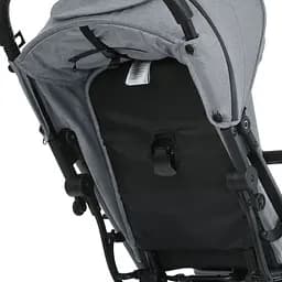 Дитяча прогулянкова коляска FLASH M 5727-1 Silver Gray - мініатюра 2