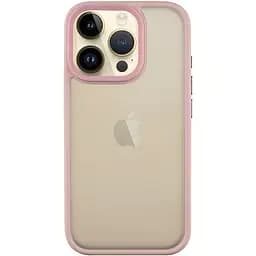 Чохол Epik TPU+PC Metal Buttons для Apple iPhone 16 Pro Max 6.9 Рожевий