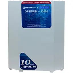 Стабилизатор напряжения тиристорный Укртехнология Optimum HV 15 15000 Вт 220 В стабилизация 167-299 12 ступеней