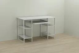 Комп'ютерний стіл Ferrum-decor Тім 75x120x60 білий ДСП Білий 16мм (FRD-101357) - мініатюра 6