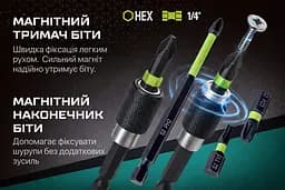Набор біт Alloid Building Tools 35 шт. (SB-2135) - мініатюра 10