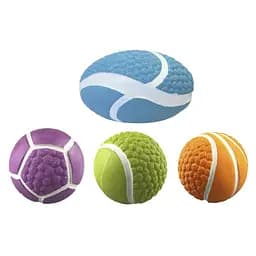 Игрушка для собак спортивный мяч с пищалкой 7.5-10 см Croci в ассортименте