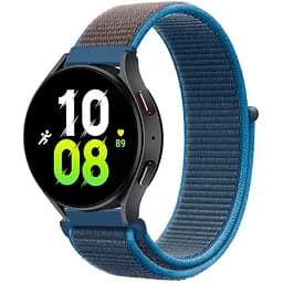 Ремінець Universal Nylon 20 mm Samsung/Amazfit/Huawei Blue