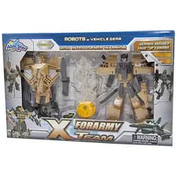 Набор армейских роботов Able Star со световым мечом черный (3927-2)