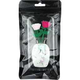 Чохол-накладка Toto TPU Fluffy Case IPhone 5/5S/SE Rose Flower Pink - мініатюра 2